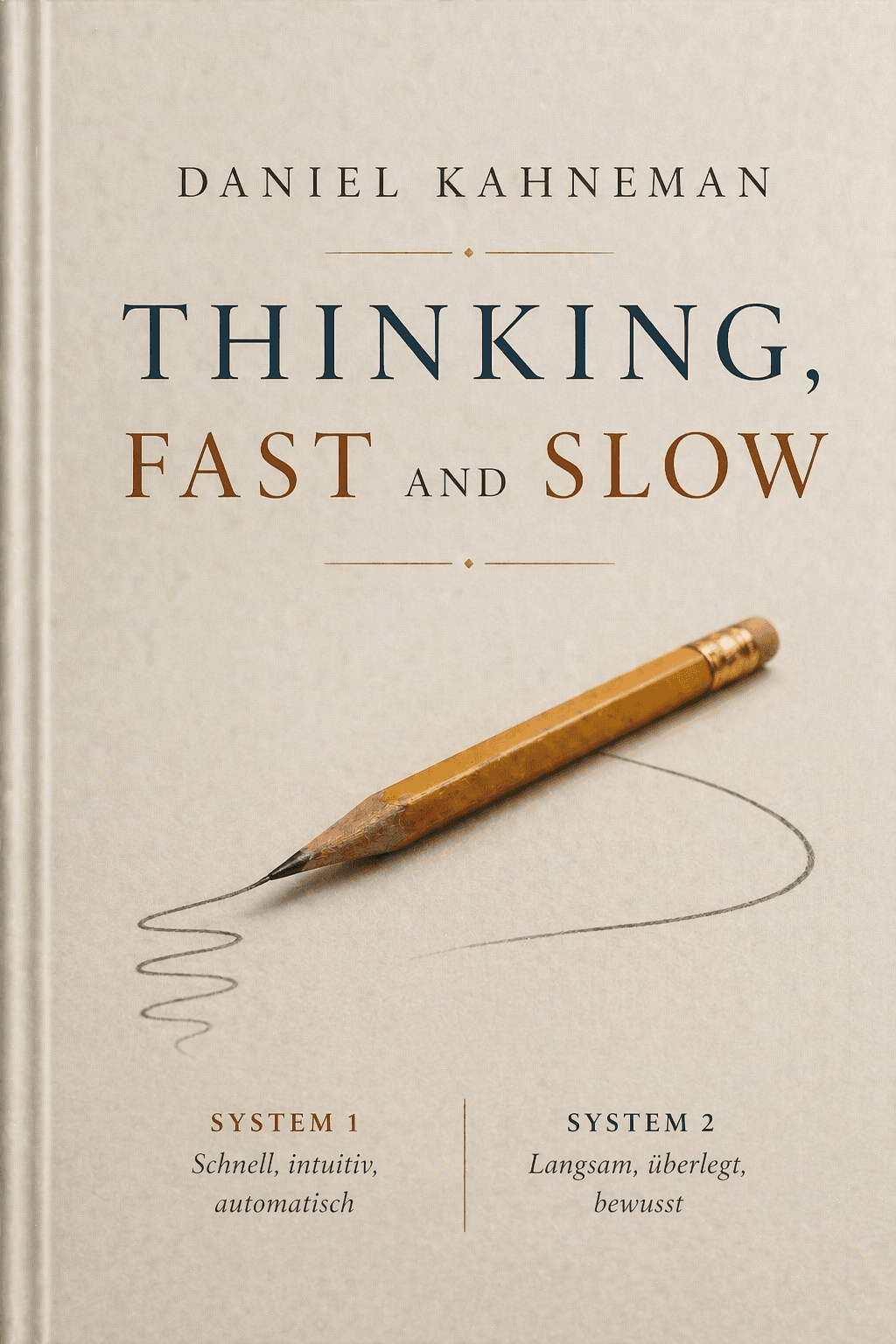 Cover: Thinking, Fast and Slow