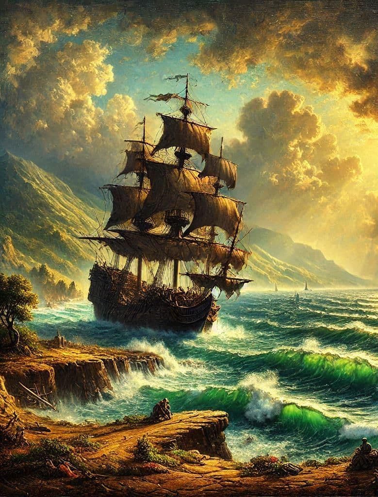 Cover: Land und Meer: Eine weltgeschichtliche Betrachtung